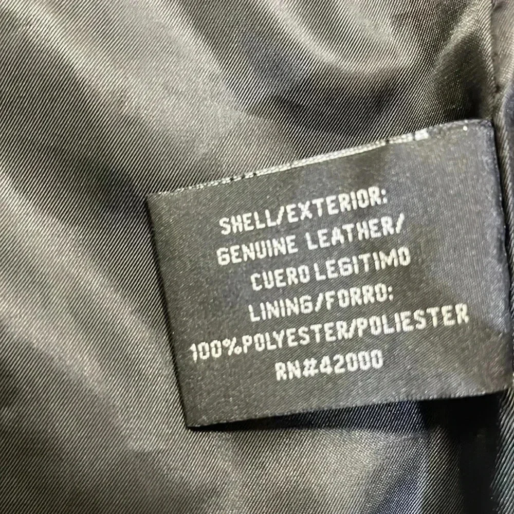 Attention leather jacket L - Picture 7 of 16